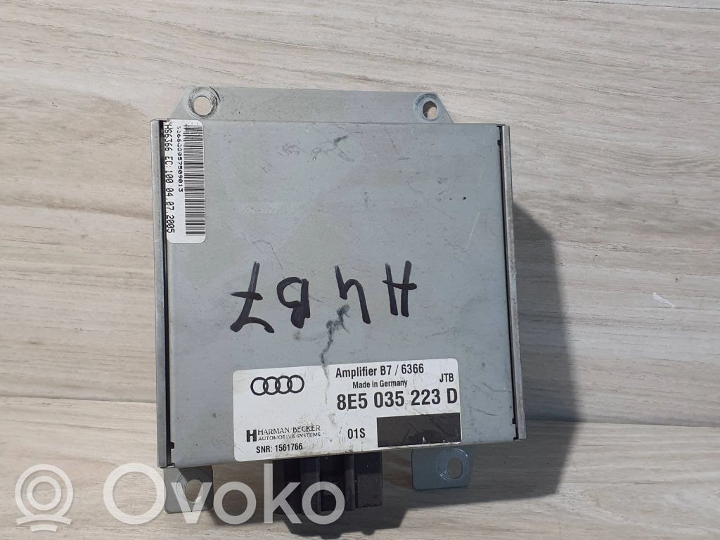 Audi A4 S4 B7 8E 8H Amplificador de sonido 