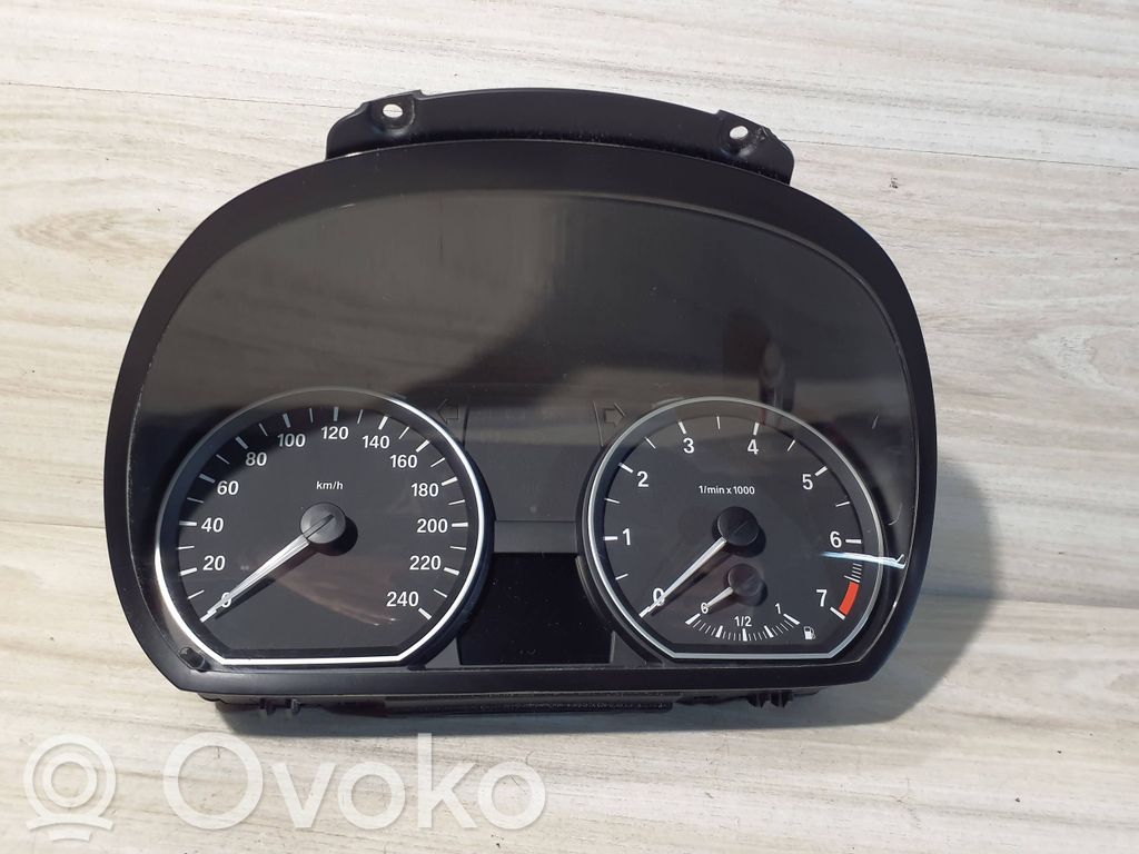 BMW 1 E81 E87 Speedometer (instrument cluster) 