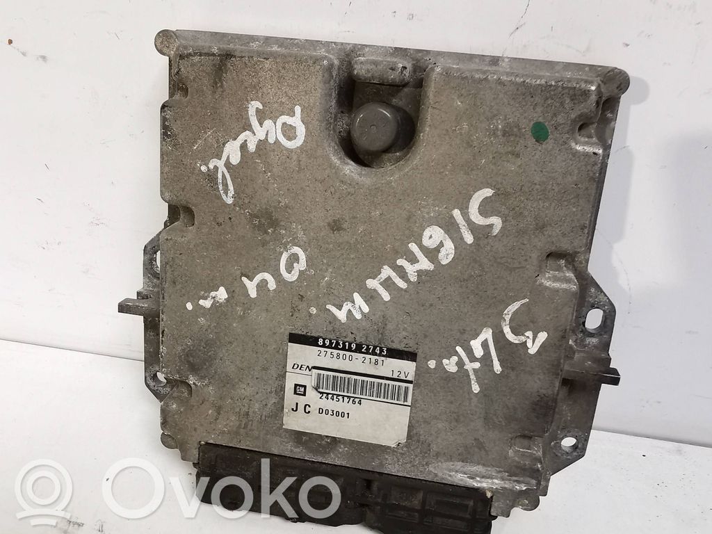 Opel Signum Engine control unit/module 