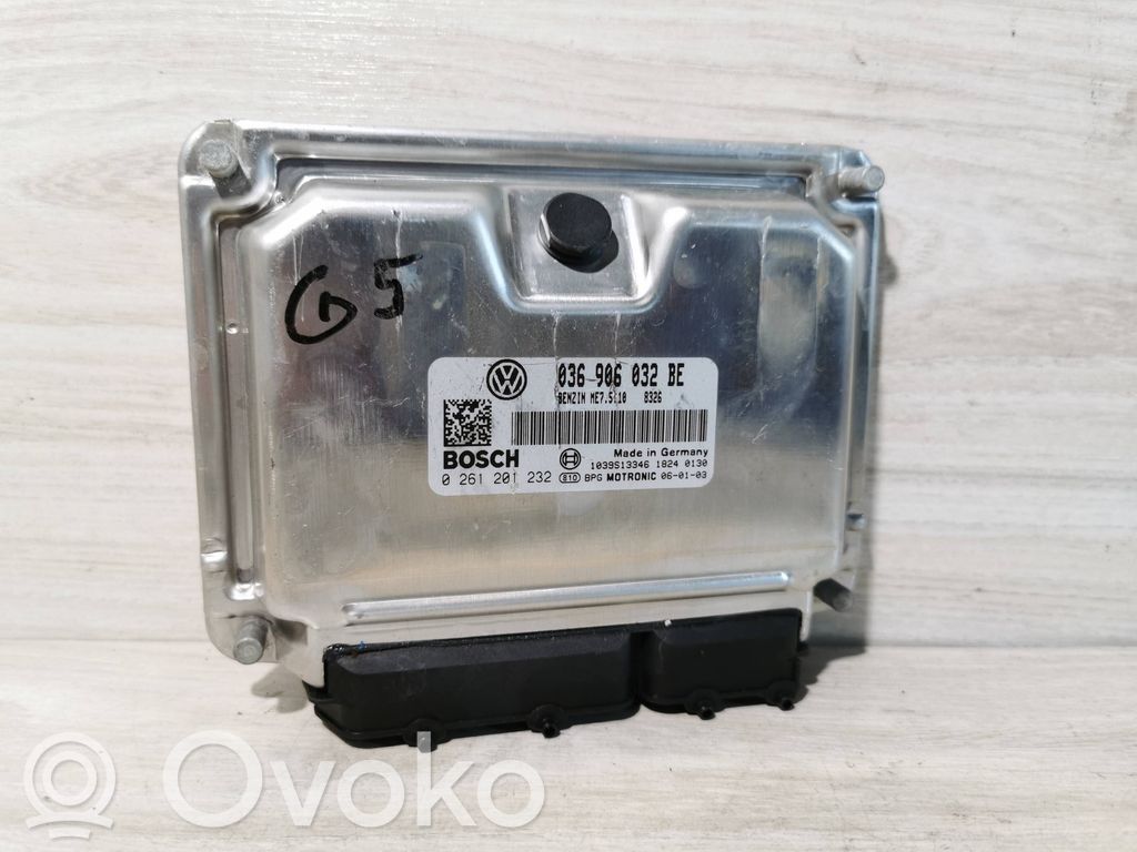 Volkswagen Golf Plus Engine control unit/module 