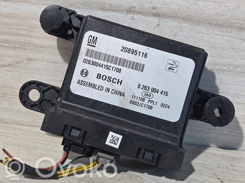 Chevrolet Orlando Unité de commande, module PDC aide au stationnement 