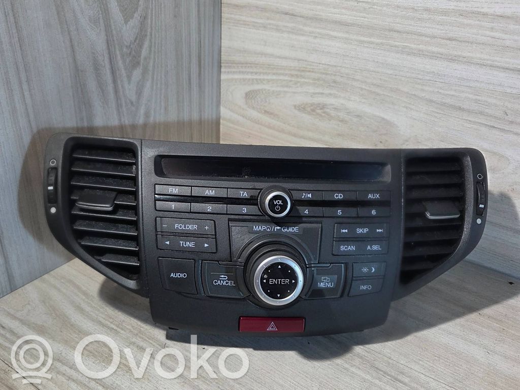 Honda Accord Radio/CD/DVD/GPS head unit 