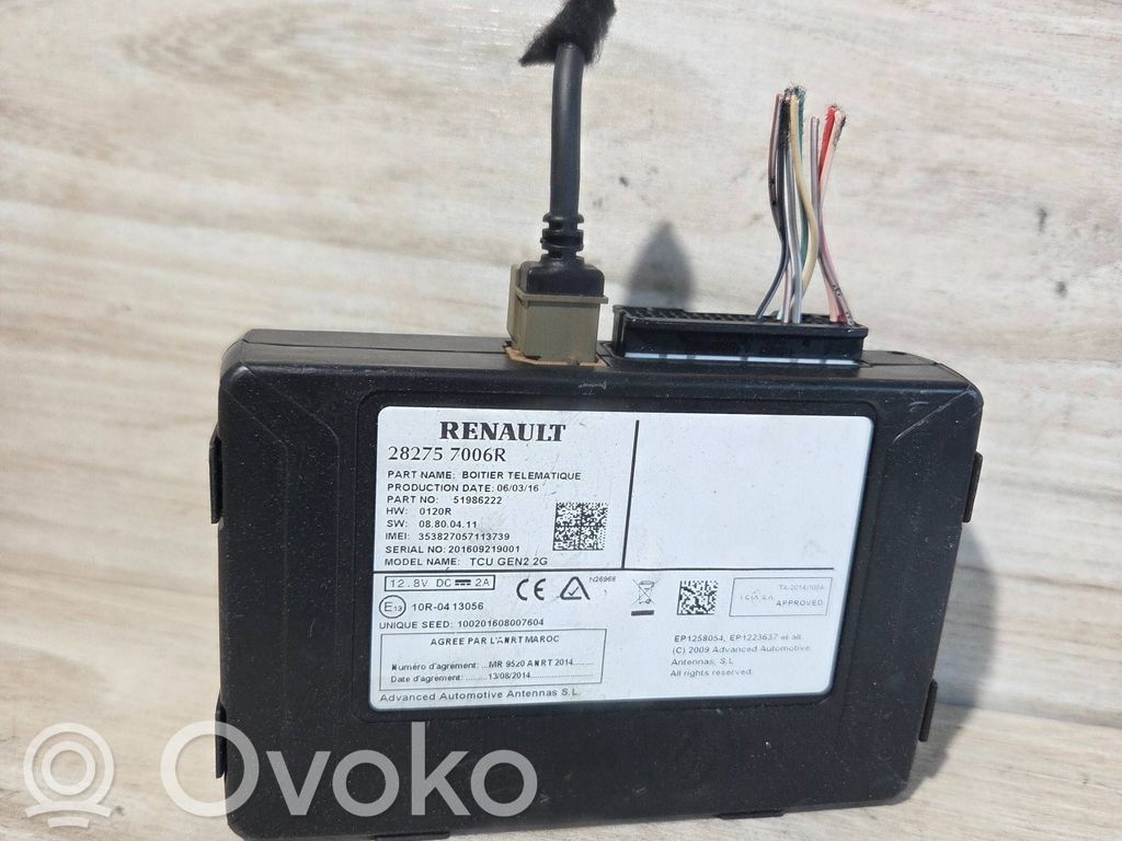 Renault Zoe Other control units/modules 