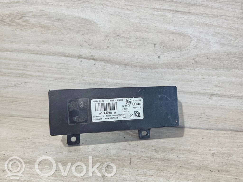 Citroen C4 Cactus Other control units/modules 
