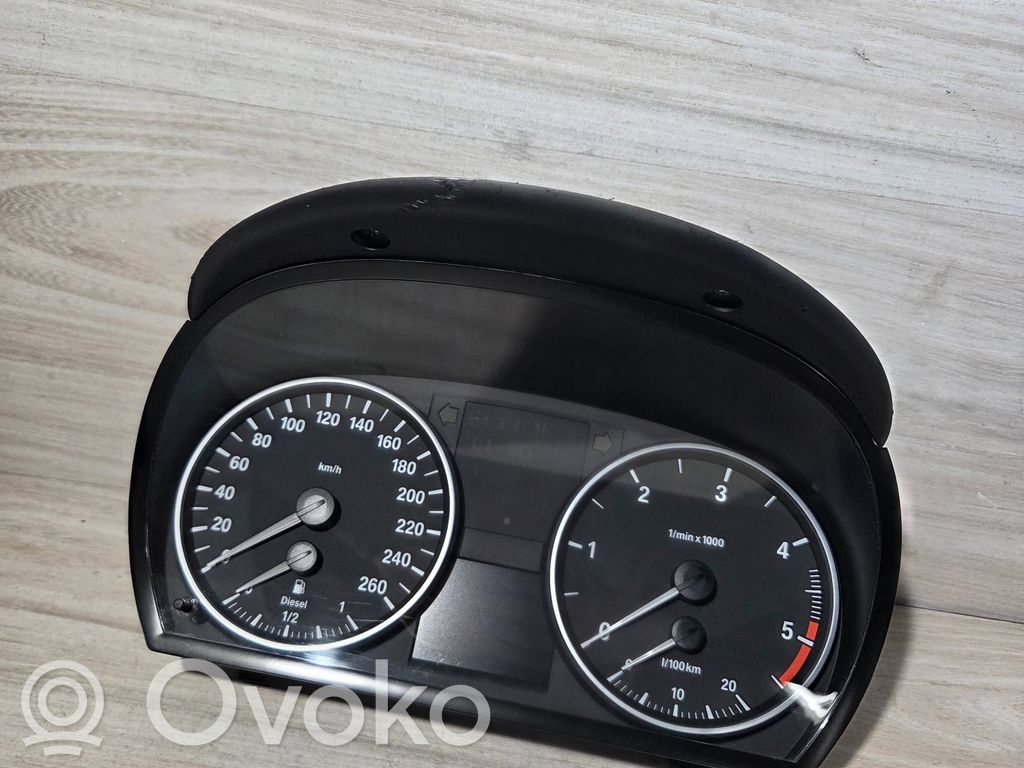 BMW 3 E90 E91 Geschwindigkeitsmesser Cockpit 