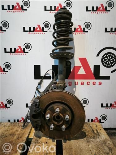Front wheel hub spindle knuckle