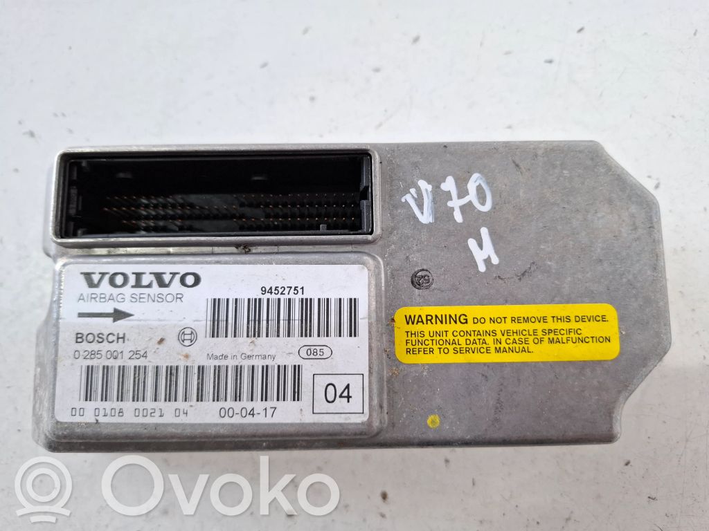 Volvo V70 Airbag control unit/module 