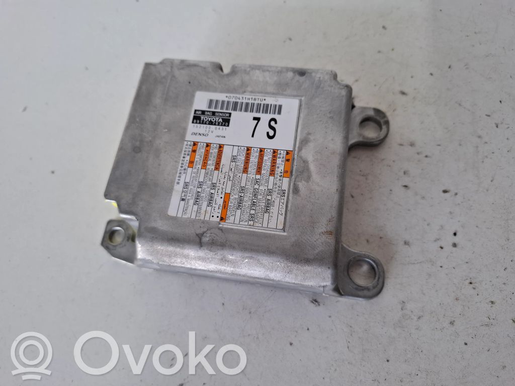 Lexus RX 450H Airbag control unit/module 