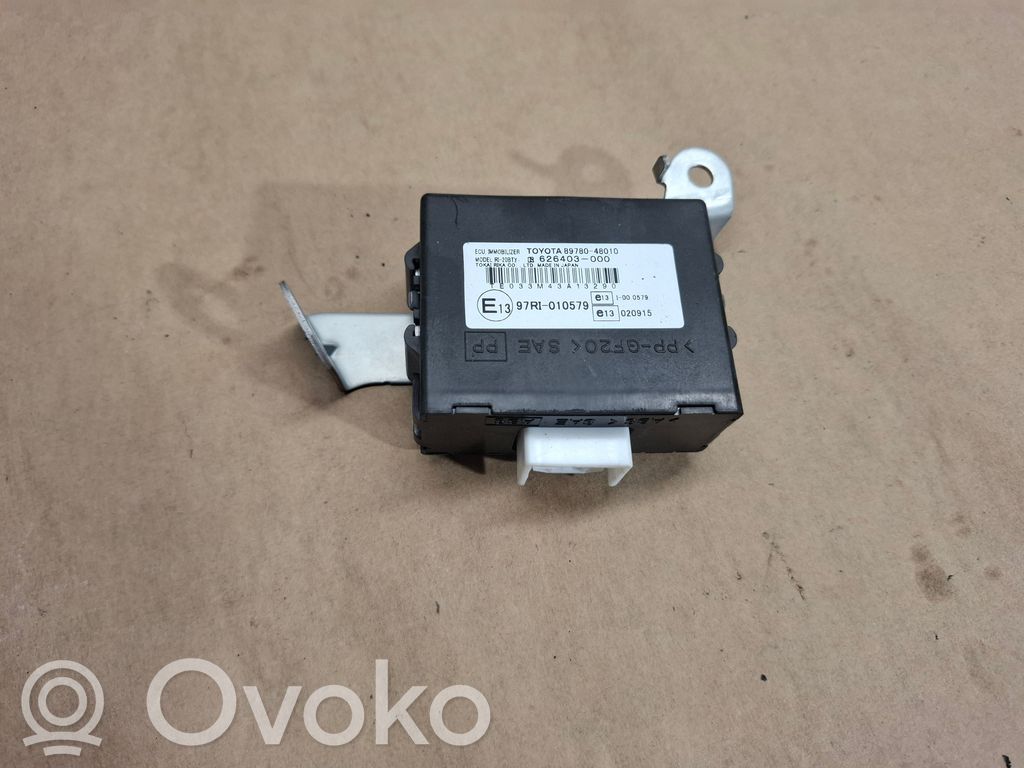 Lexus RX 300 Immobilizer control unit/module 