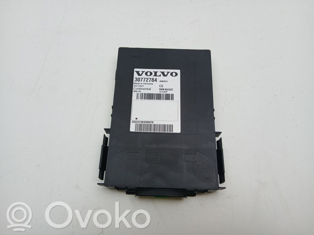 Volvo V60 Keyless (KESSY) go control unit/module 