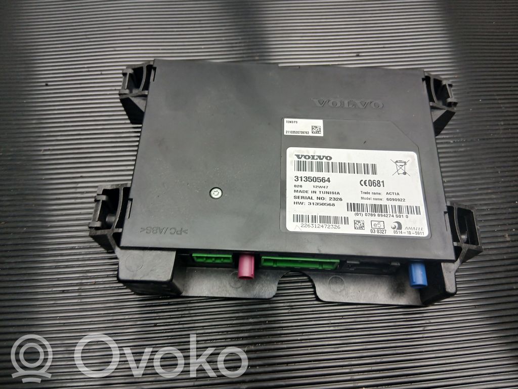 Phone control unit/module   31350564