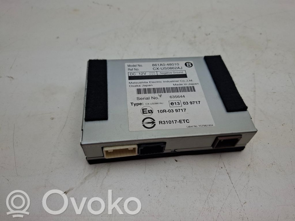 GPS navigation control unit/module   861A048010,CXUS0862AJ,10R039717