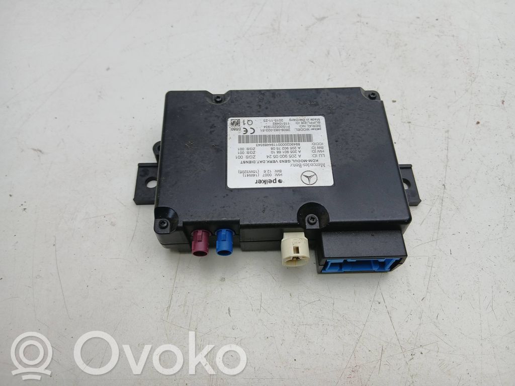 Mercedes-Benz C W205 Otras unidades de control/módulos 
