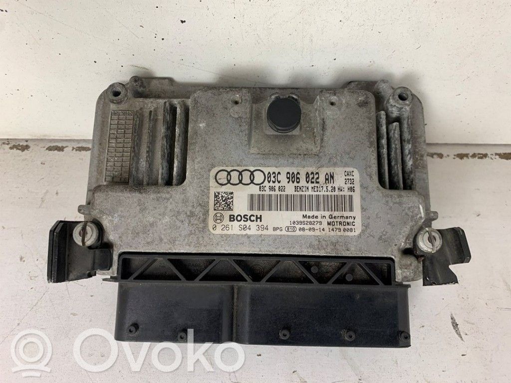 Sterownik / Moduł ECU   03C906022AN,0261S04934,0261S04934,03C906022AN