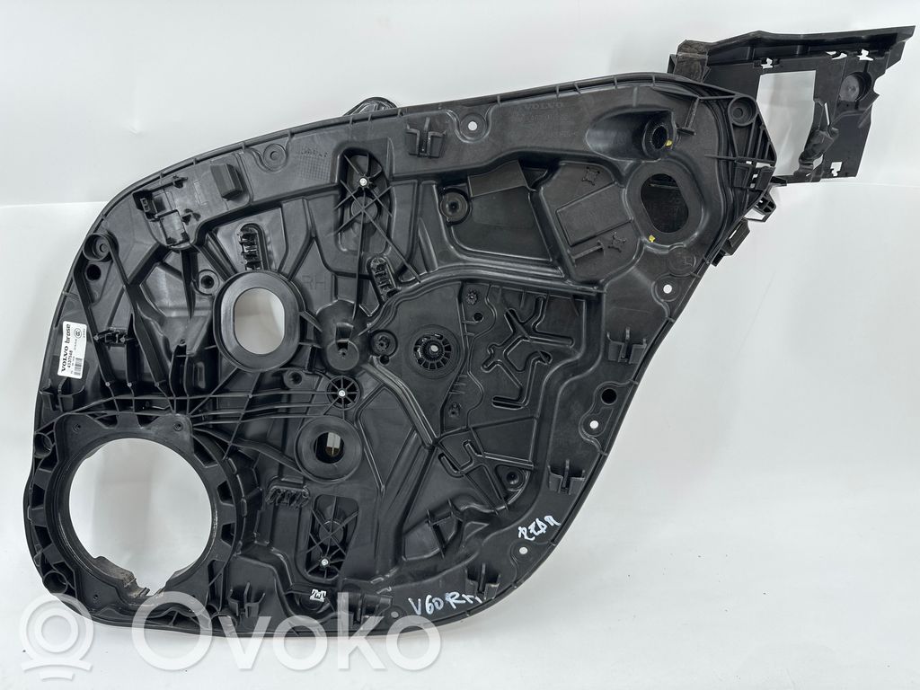 Volvo V60 Mechanizm podnoszenia szyby tylnej bez silnika 