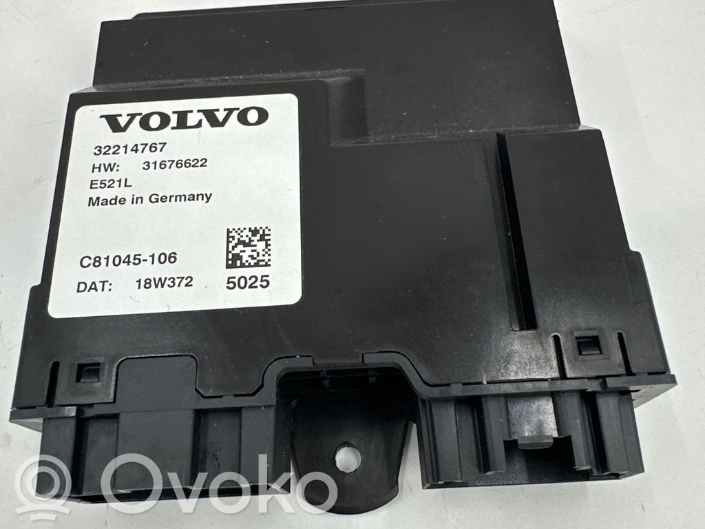Volvo S90, V90 Tailgate/trunk control unit/module 