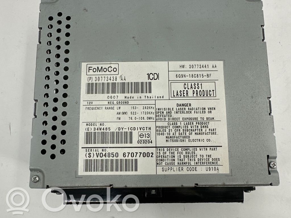 Volvo S80 Radio/CD/DVD/GPS-pääyksikkö 