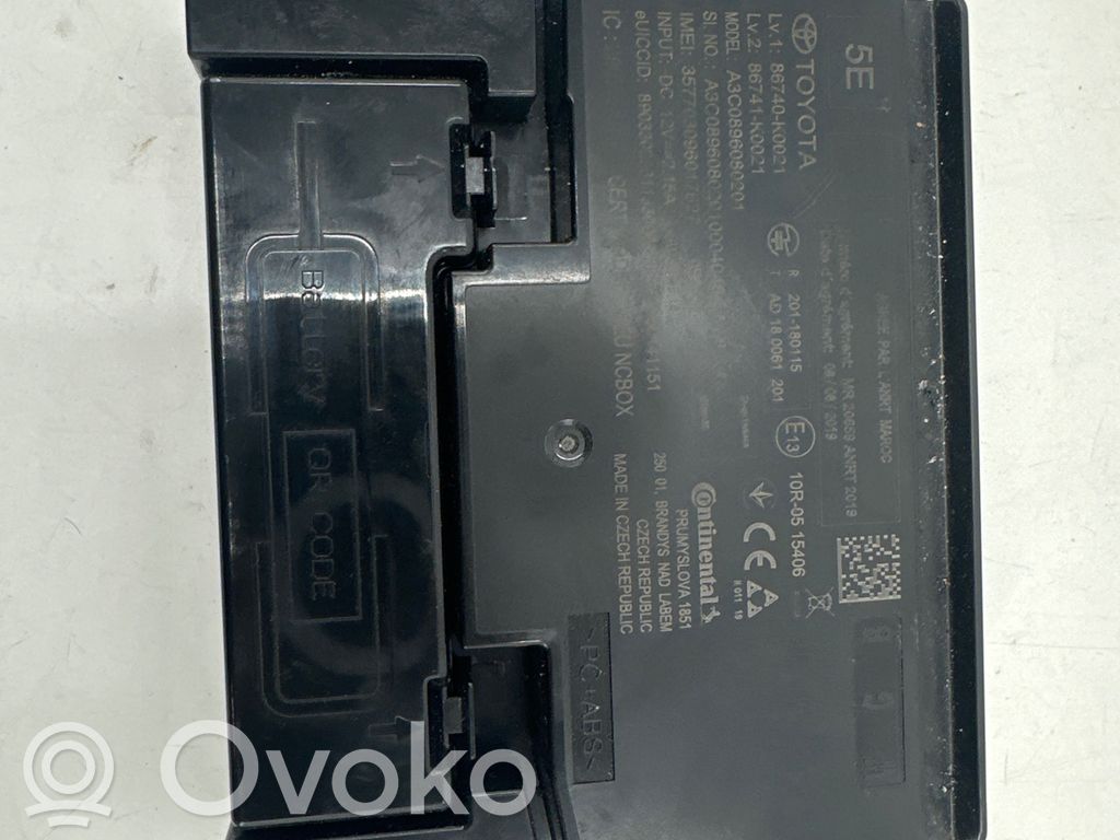 Toyota Yaris XP210 Otras unidades de control/módulos 