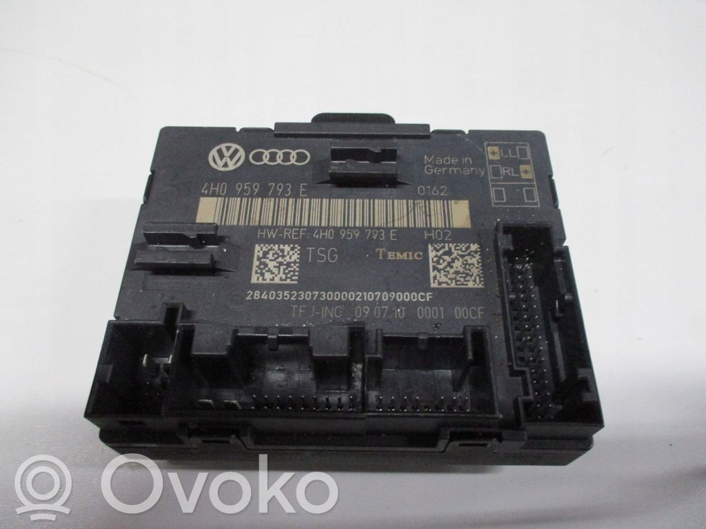 Audi A8 S8 D4 4H Door control unit/module 