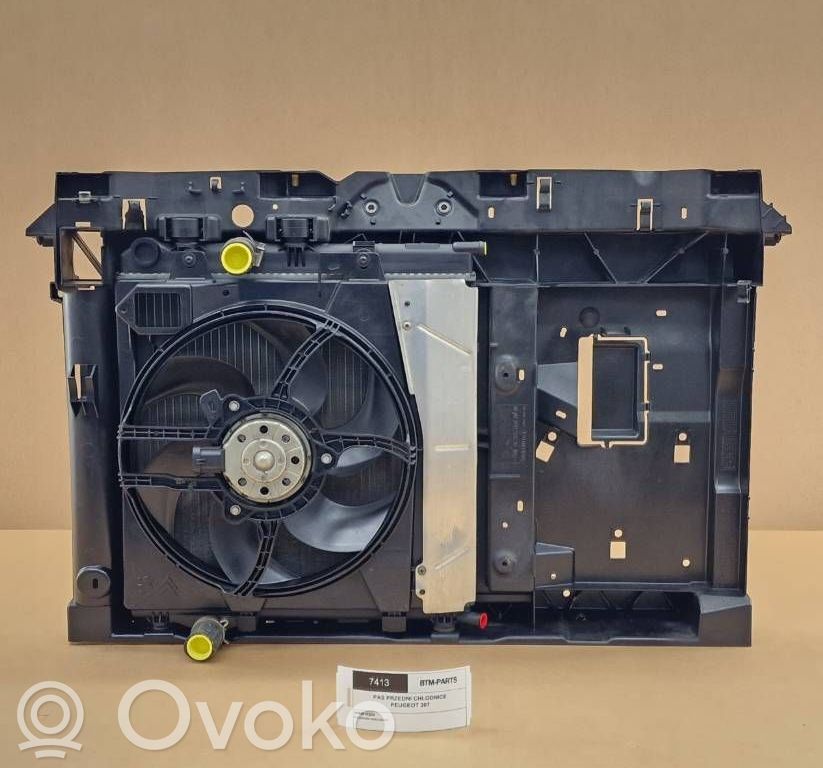 Citroen C2 Panou suport radiator 