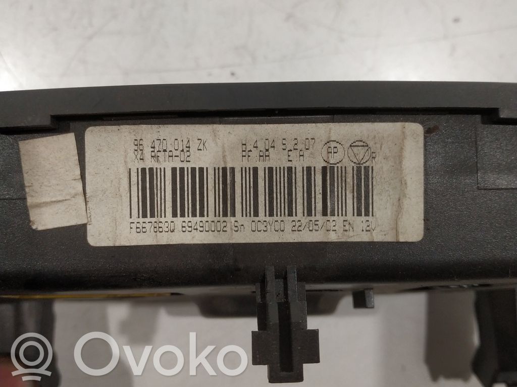 Citroen C5 Climate control unit 
