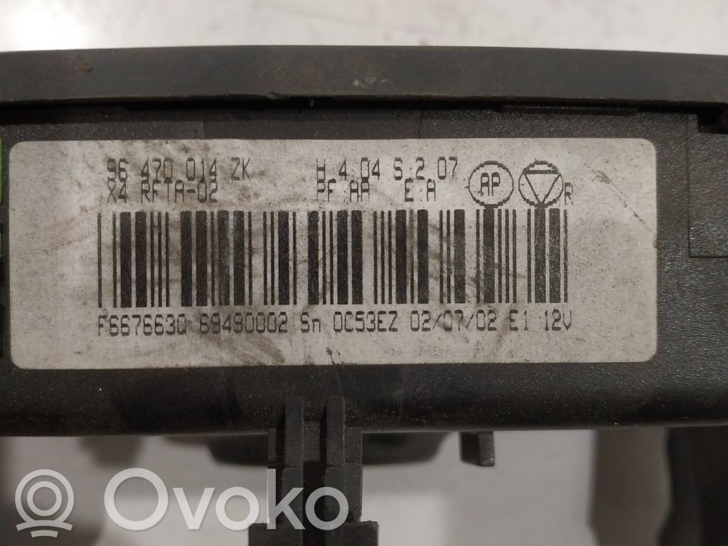 Citroen C5 Climate control unit 