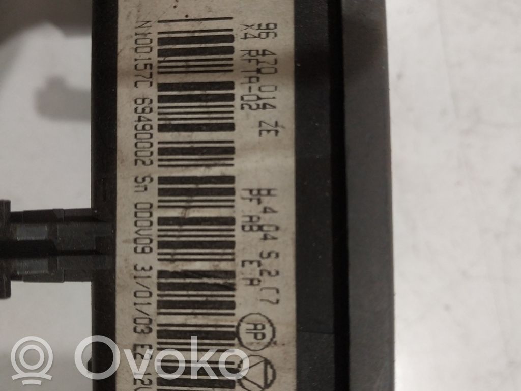 Citroen C5 Climate control unit 