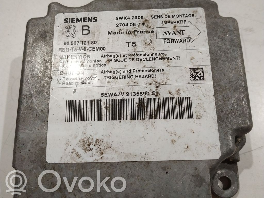 Peugeot 307 Airbag control unit/module 