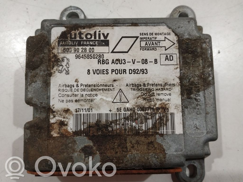 Peugeot 406 Airbag control unit/module 
