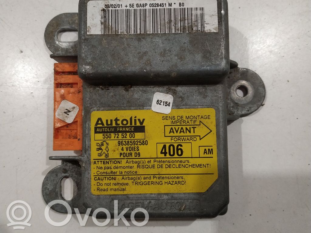 Peugeot 406 Airbag control unit/module 