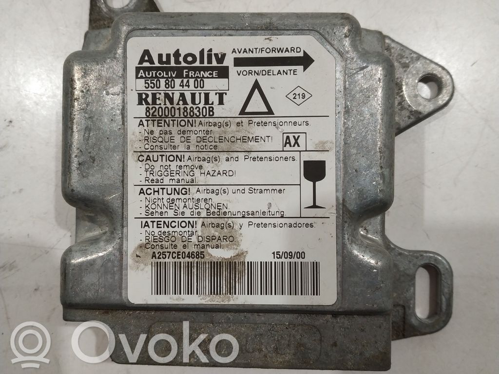 Renault Laguna I Airbag control unit/module 