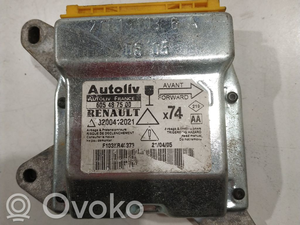 Renault Laguna II Airbag control unit/module 