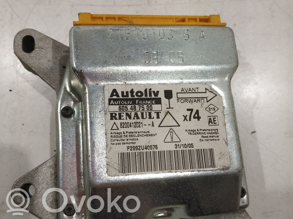 Renault Laguna II Airbag control unit/module 