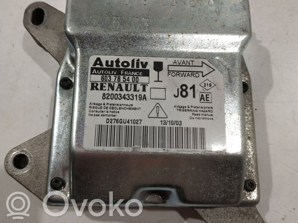Renault Espace -  Grand espace IV Airbag control unit/module 
