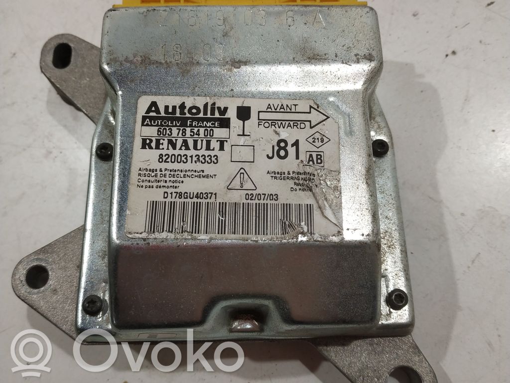 Renault Espace -  Grand espace IV Airbag control unit/module 