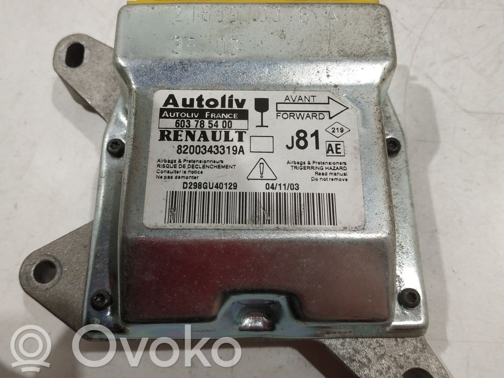 Renault Espace -  Grand espace IV Airbag control unit/module 