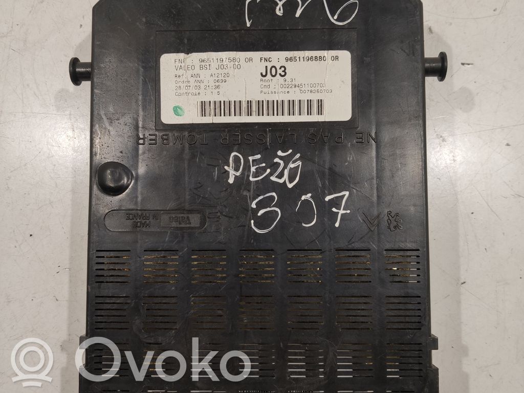 Peugeot 307 Comfort/convenience module 