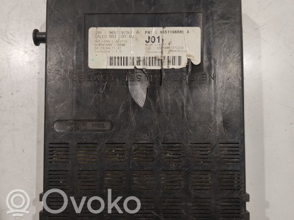 Peugeot 307 Comfort/convenience module 