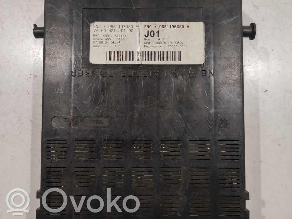 Peugeot 307 Comfort/convenience module 