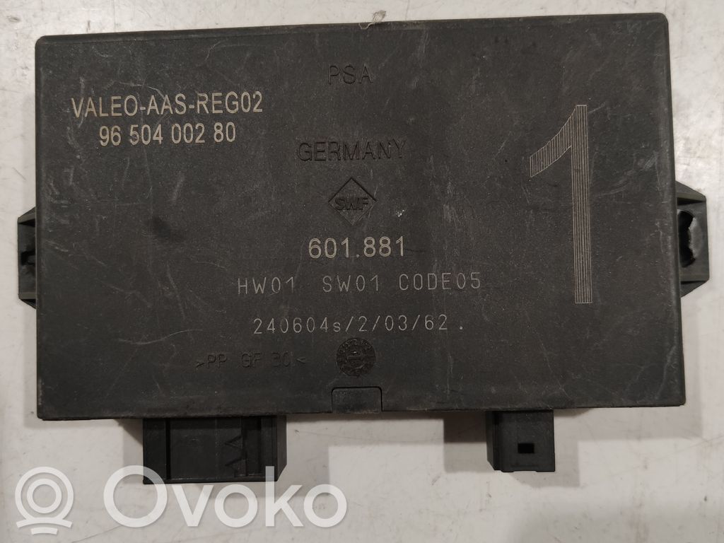 Peugeot 807 Parking PDC control unit/module 