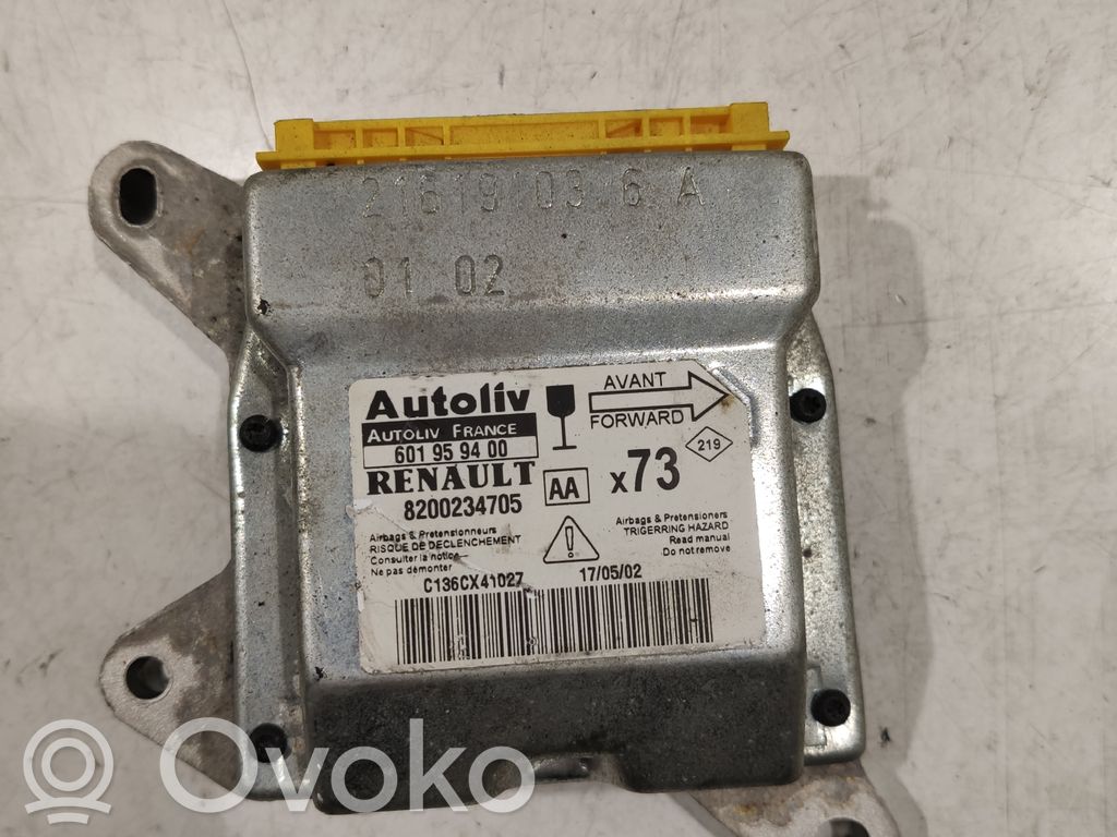 Renault Vel Satis Airbag control unit/module 