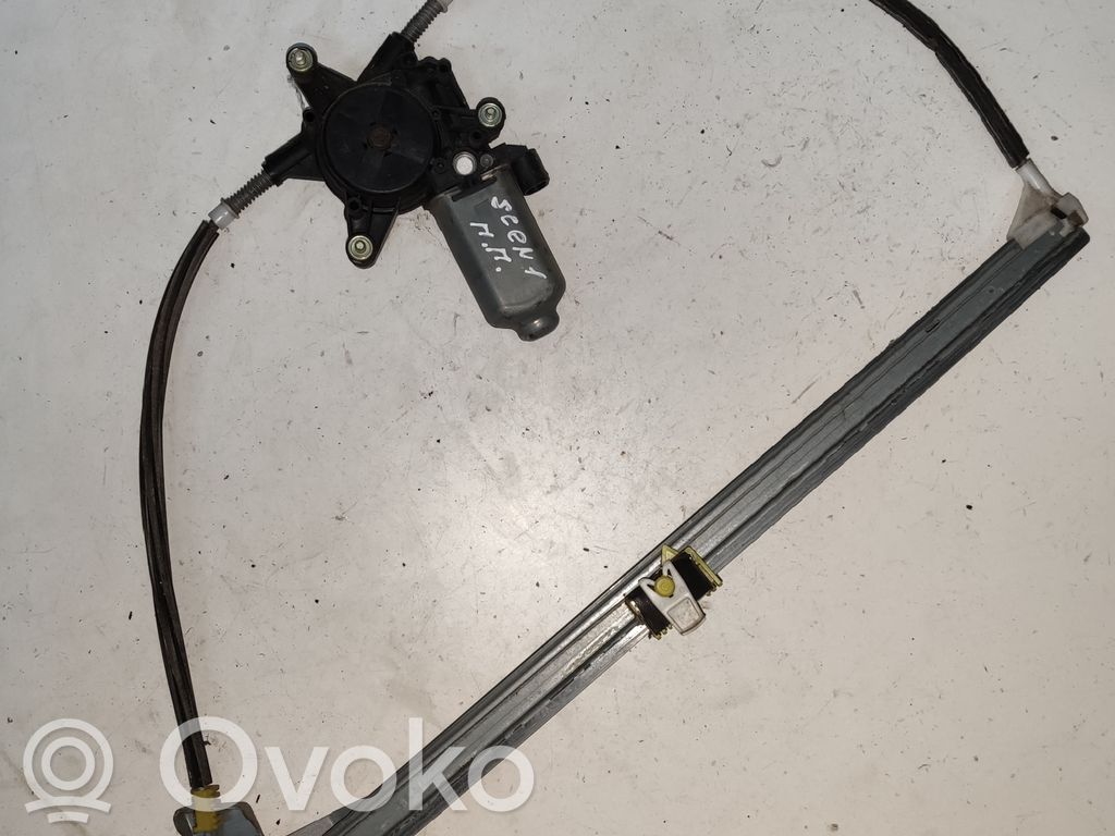 Renault Scenic I Macara ușă față cu motor 