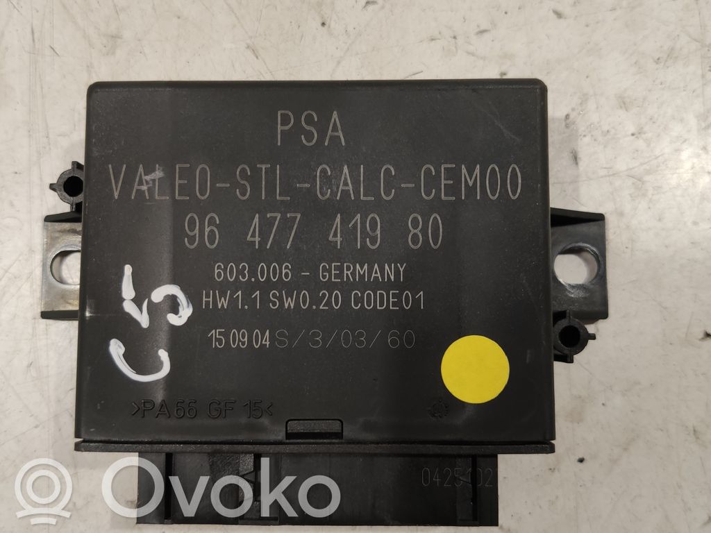 Citroen C5 Parking PDC control unit/module 