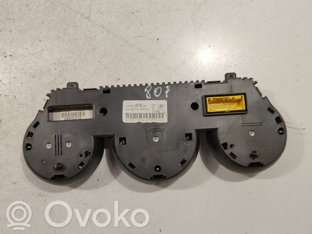 Peugeot 807 Speedometer (instrument cluster) 