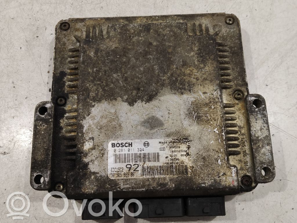 Citroen C8 Engine control unit/module ECU 