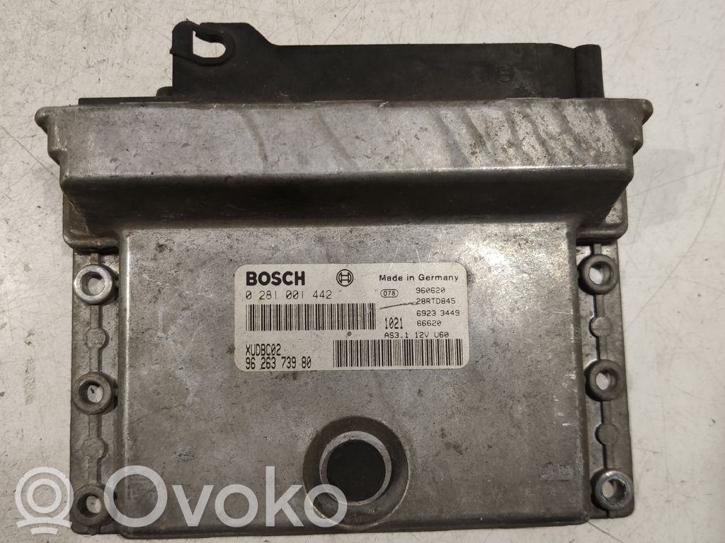 Citroen Evasion Engine control unit/module ECU 