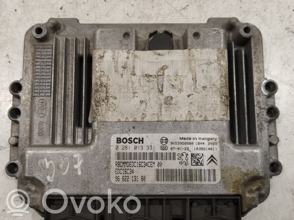 Peugeot 307 Engine control unit/module ECU 