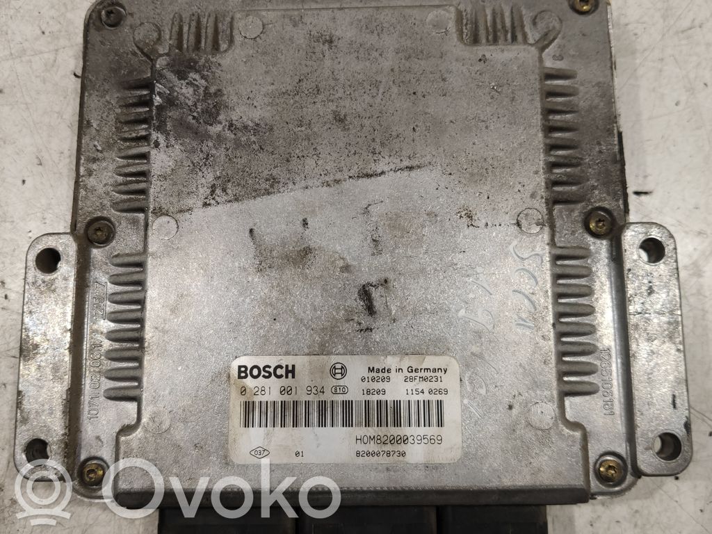 Renault Scenic II -  Grand scenic II Engine control unit/module ECU 