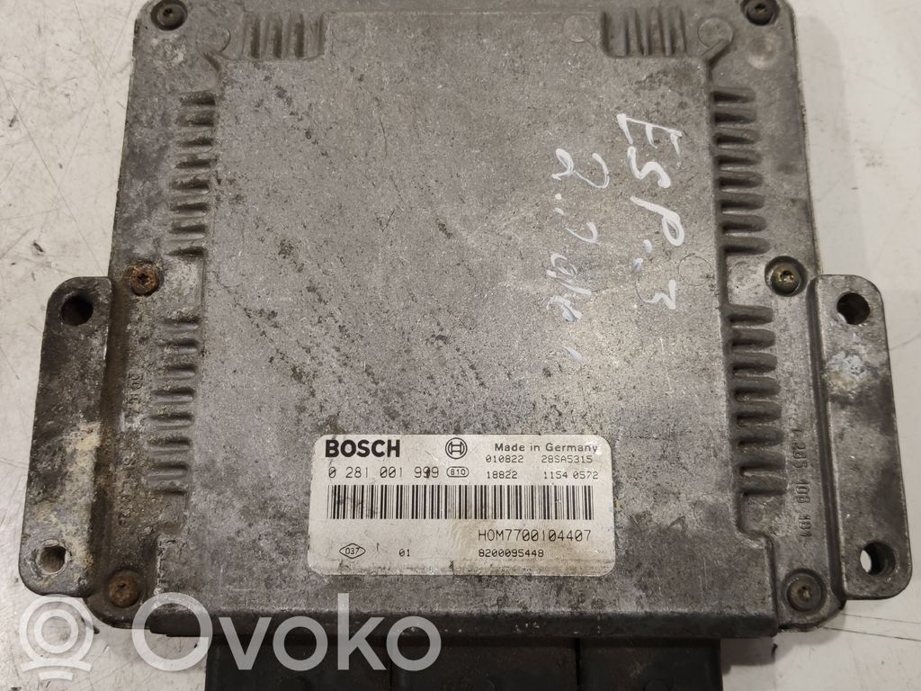 Renault Espace III Engine control unit/module ECU 