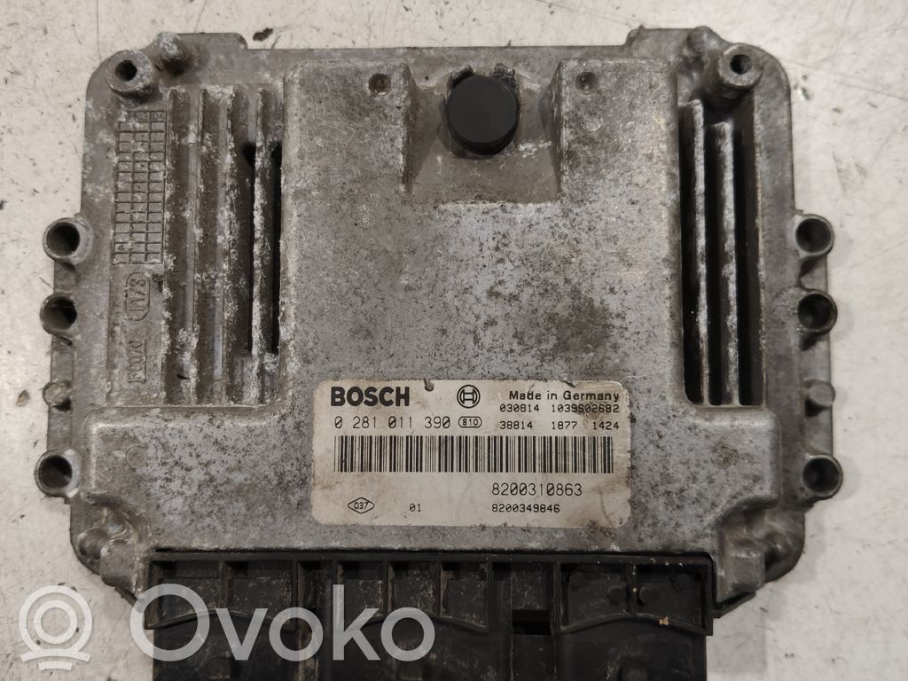 Renault Scenic II -  Grand scenic II Engine control unit/module ECU 